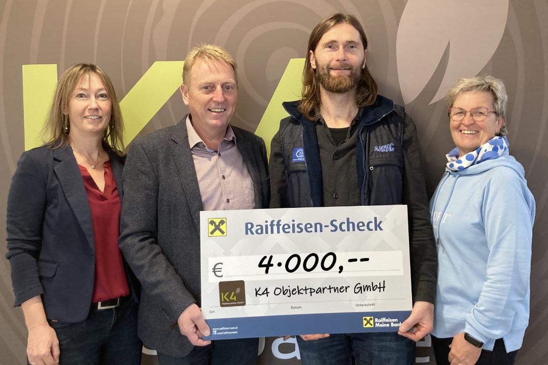 K4 Objektausstattung Spende Weihnachten
